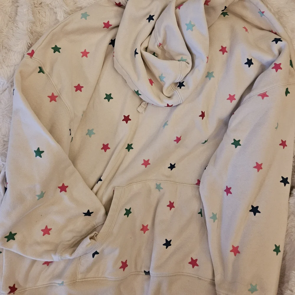 Star Patterned Torrid Hoodie - Size 1 - Picture 3 of 3